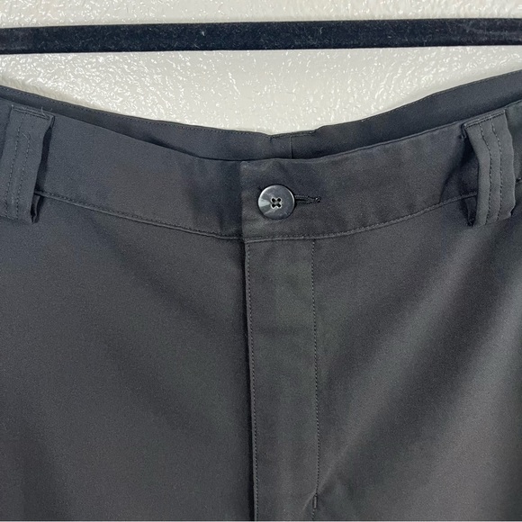 adidas Men's Climalite Black Flat Front Golf Shorts 40 - Picture 4 of 7